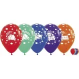 Мультяшные машинки, пастель 12" (Колумбия)