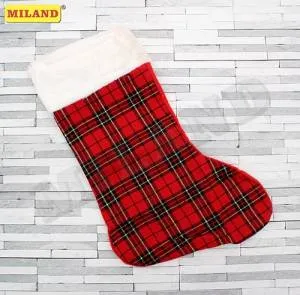 Носок для подарков "Килт" 23*38 см