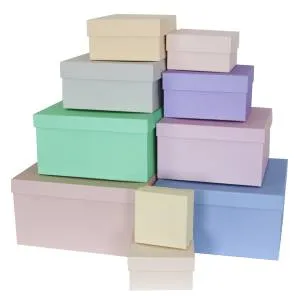 Коробка 24*24*13 см ассорти