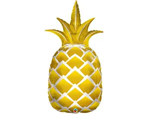 Ананас золотой (Qualatex)/1207-3142