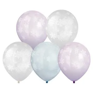 12" Снежинки, кристалл ассорти (Китай)/ 25 шт /1103-2811