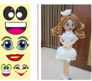 Наклейки "Глазки-Ротик"