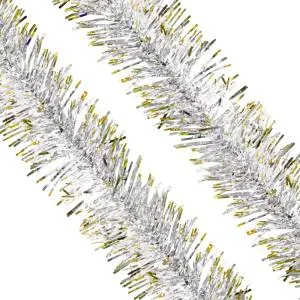 Мишура Золото с Серебром 2 м*7 см/195106