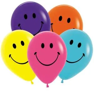 Смайл, ассорти пастель 12" (Колумбия)