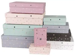 Коробка 14,5*10*5 см. "Элегантный стиль" металлик / 504509