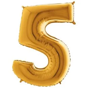 Цифра "5" - золото/MD