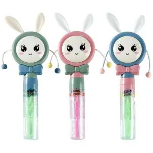 Мыльные пузыри  "Зайчик Погремушка" 40 мл./1504-0643