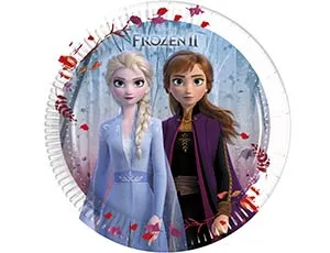 Тарелки "Холодное сердце II" 20 см. 8 шт.