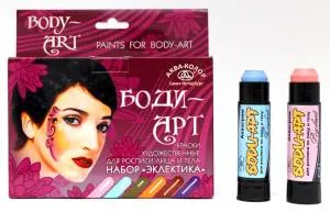 Аквагрим БОДИ-АРТ,6 карандашей