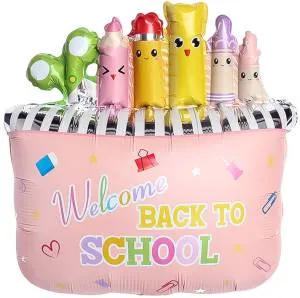 26" Школьный пенал, розовый / Китай 26790