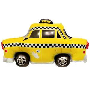 Такси машина желтая (Китай) / 1207-6040