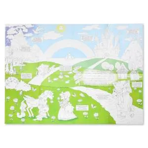 Открытка "А-Д" Плакат-раскраска