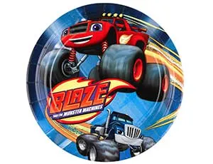 Тарелки  "Вспыш" 17 см. 8 шт.