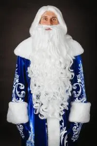 Борода "Дед Мороз" + Парик Люкс 