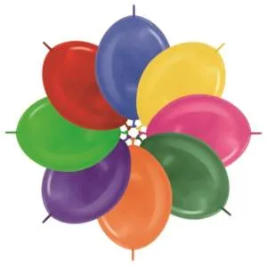 Линколун 12" ассорти, металлик