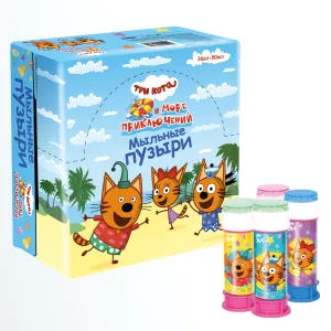 Мыльные пузыри  "Три кота, Морские приключения", 50 мл./  500400