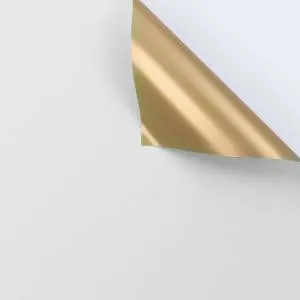 Пленка матовая Белый/Золото 0,58*10 м. /48809460