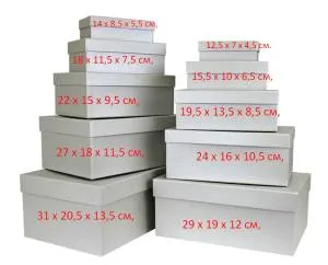 Коробка 22*15*9,5 см Серебро, металл / Пин10-Сер