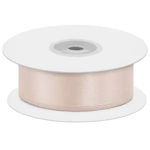 Лента атлас кремовый 38мм*22,85м L38006