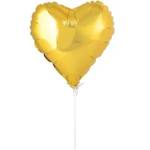 9" Сердце Золото (с клапаном) / Россия  1204-1585