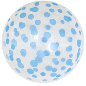 Bubble Deco 18" Голубое конфетти (Китай) / 550115