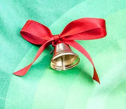 "Миленд" Колокольчик с красной лентой