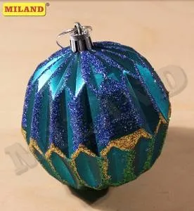 Набор шаров "Ромбики" 8 см, 6 шт. 