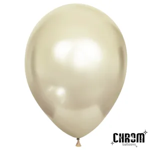 5" хром Белое золото (Китай) / 50 шт 605163