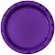 Тарелка фиолетовая 17 см. 6 шт. 1502-6201