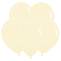 10" матовый нежно-желтый пастель(Колумбия)